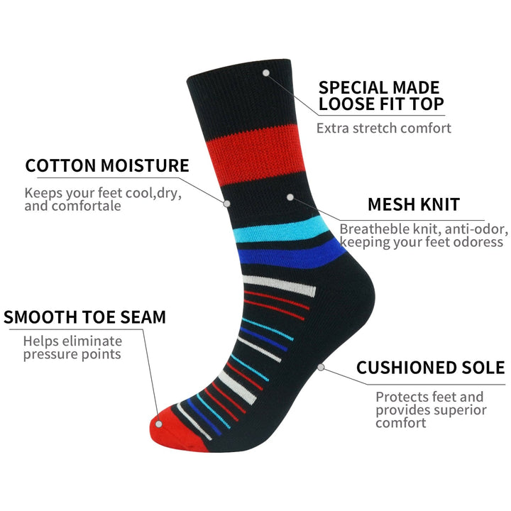 BAMSocks.com - Diabetic & Compression Socks Diabetic Socks - Striped