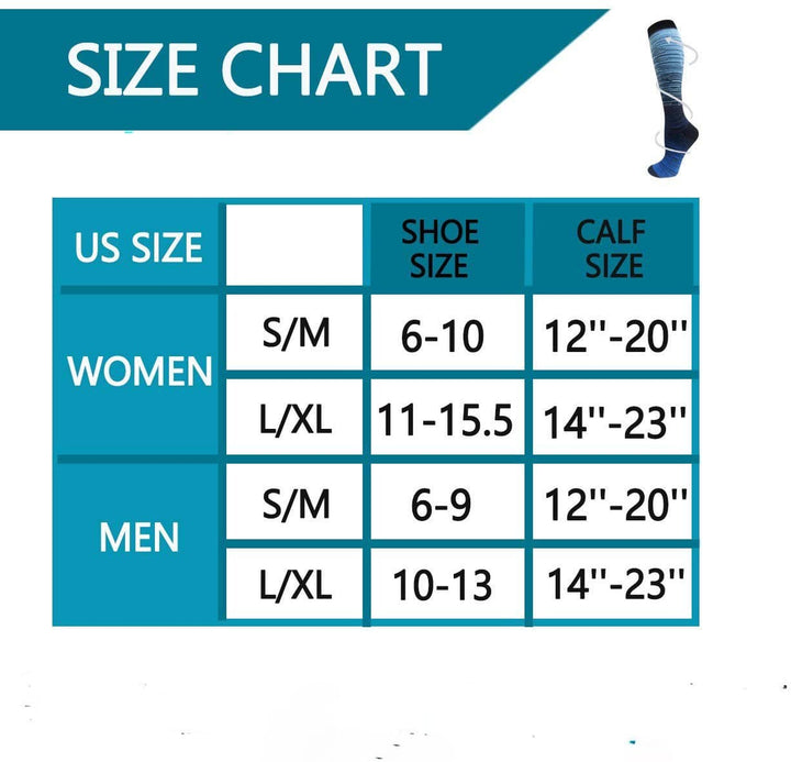 BAMSocks.com - Premium Luxury Socks Compression Socks Sock Perfect Max Comfort 3 Pack Compression Socks - 15-20mmHg