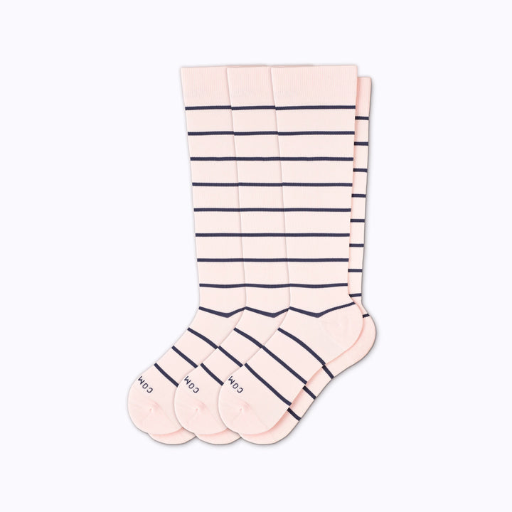 Knee-High Compression Socks – 3 Pack
