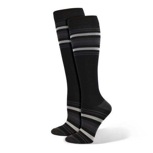 Mens Striped Premium Compression Sock
