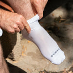 Ankle Compression Socks - White