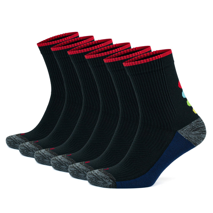 15-20 mmHg Quarter Compression Running Socks for Men and Women