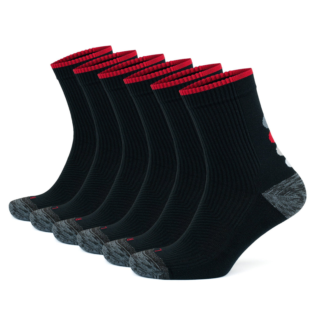 15-20 mmHg Quarter Compression Running Socks for Men and Women