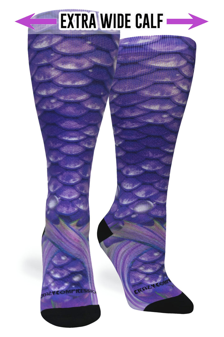 Active Mermaid Purple - (Standard & Extra Wide)