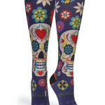 Calavera Purple - (Standard & Extra Wide)