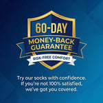 Bamboo Diabetic Crew Socks, Multi-Pack