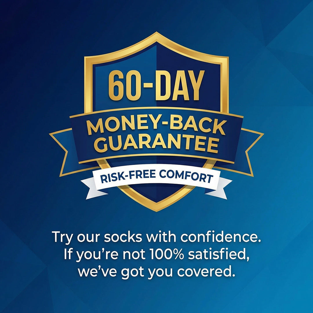 Bamboo Diabetic Crew Socks, Multi-Pack