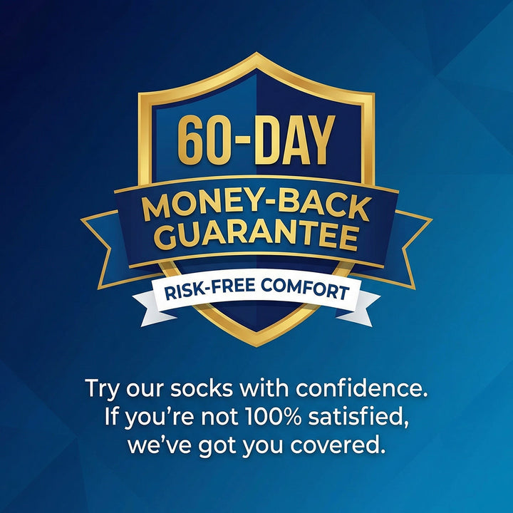 Bamboo Diabetic Crew Socks, Multi-Pack