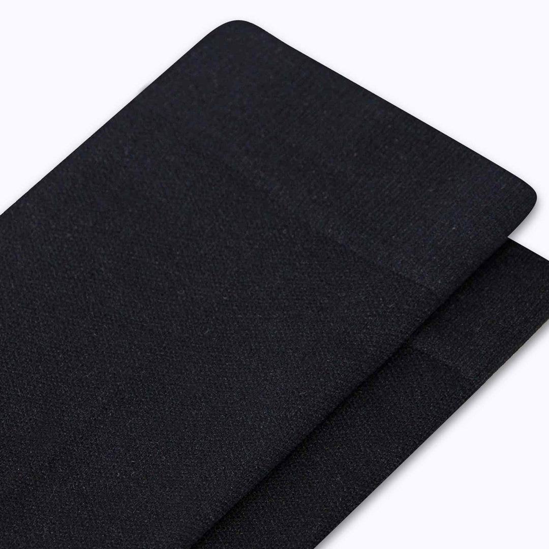 Knee-High Compression Socks – Solid Black (20-30 mmHg)