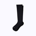 Knee-High Compression Socks – Solid Black (20-30 mmHg)