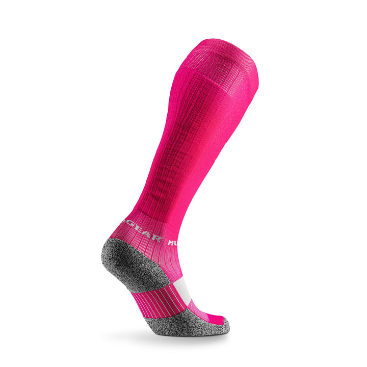 Tall Compression Socks (Pink/Gray)