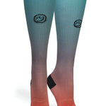 Ombré Peach Aqua - (Standard & Extra Wide)