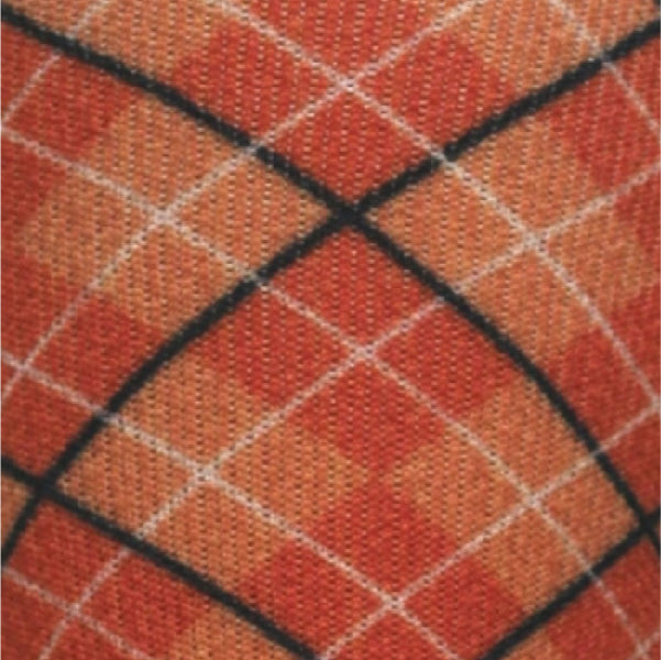 Orange Plaid - (Standard &amp; Extra Wide)
