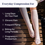 Recycled Cotton Compression Socks – Galaxy