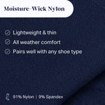 Knee-High Compression Socks – Solid Navy