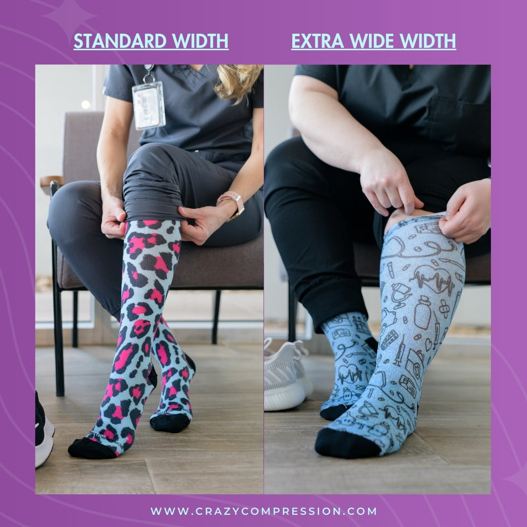 Best Frens Paw Prints Dk Teal - (Standard & Extra Wide)