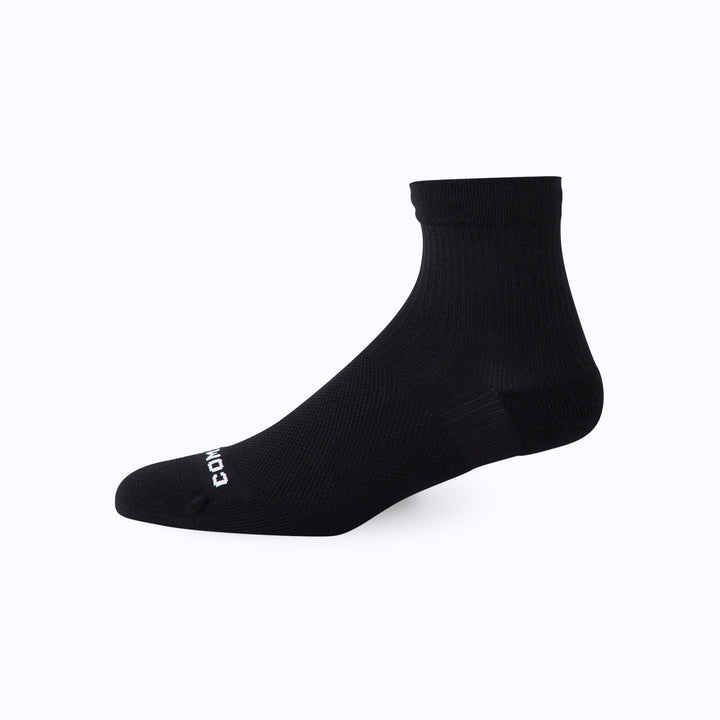 Quarter Ankle Compression Socks – Black