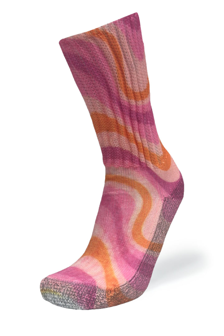 Cozy Diabetic Comfort Relax Fit Swirl Swag Socks