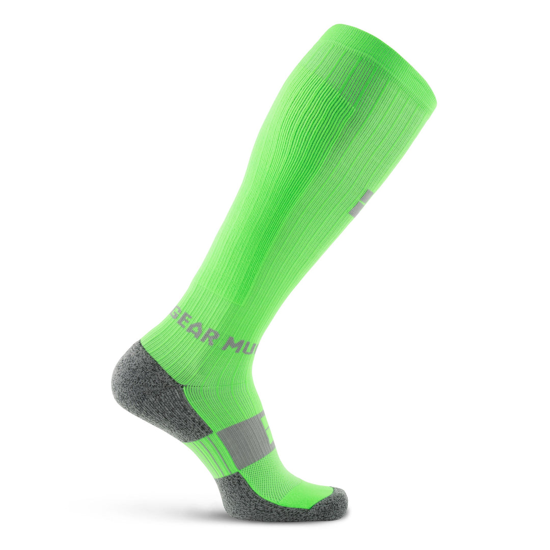 Tall Compression Socks (Neon Green)