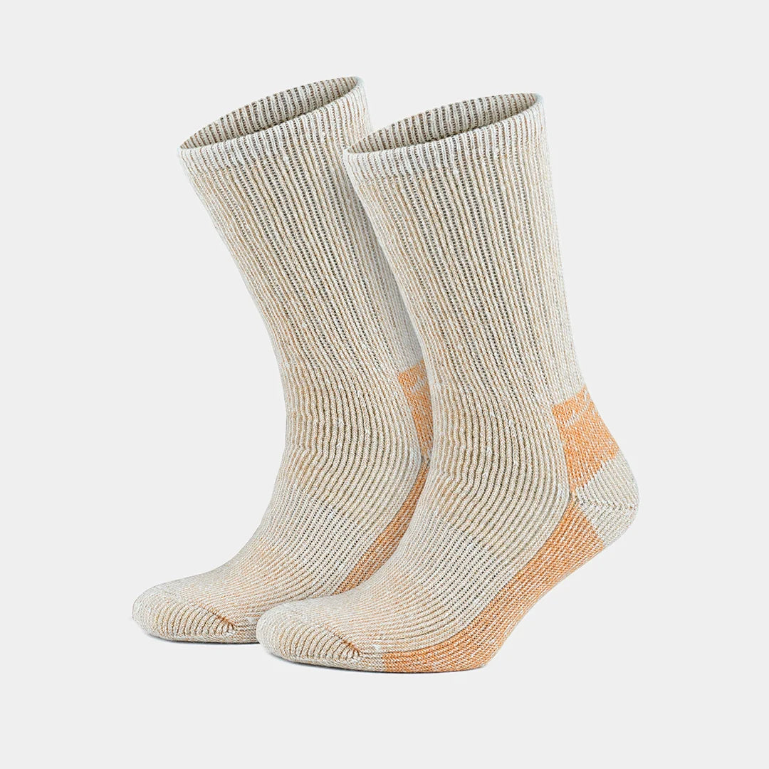 Thermal Warm Terry Lined Alpaca Hiking Boot Socks for Men &amp; Women - Optic Effect