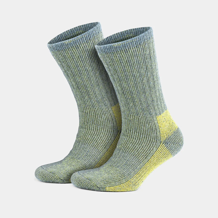 Thermal Warm Terry Lined Alpaca Hiking Boot Socks for Men &amp; Women - Optic Effect