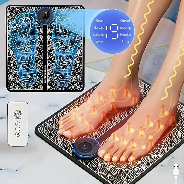 Electric EMS Foot Massager Pad