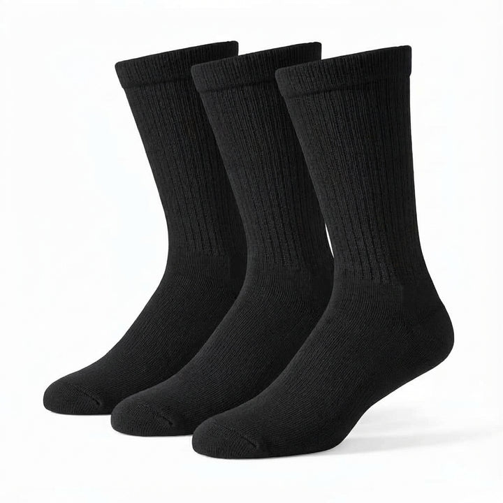 Triple Stretch Non-Binding Crew Socks (3 Pair)