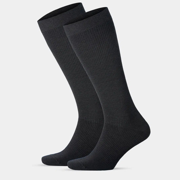 15-20 mmHg Merino Wool Compression Socks for Men & Women - No Cushion