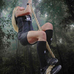 Tall Compression Socks (Black/Gray)