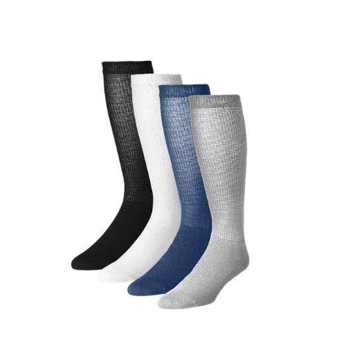Diabetic Socks • 12-Pairs - Over the Calf