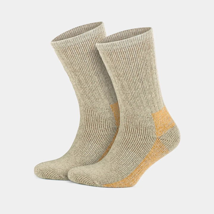 Thermal Warm Terry Lined Alpaca Hiking Boot Socks for Men &amp; Women