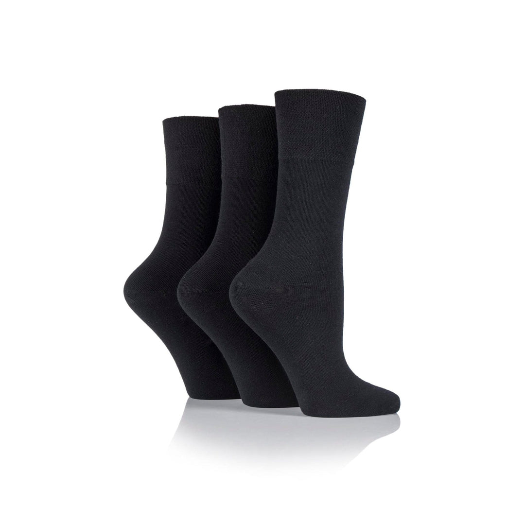 BAMSocks.com - Diabetic & Compression Socks (3 Pair) Iomi Gentle Grip Diabetic Socks