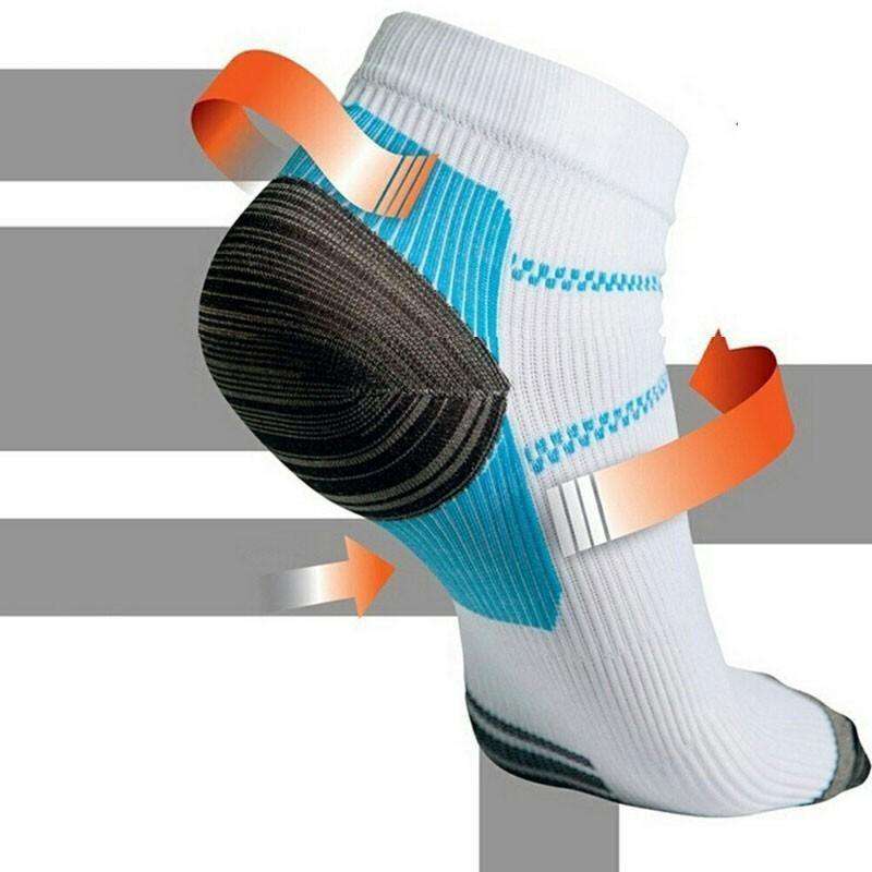 BAM! Unisex Foot Compression Anti-Fatigue Socks, alternate view