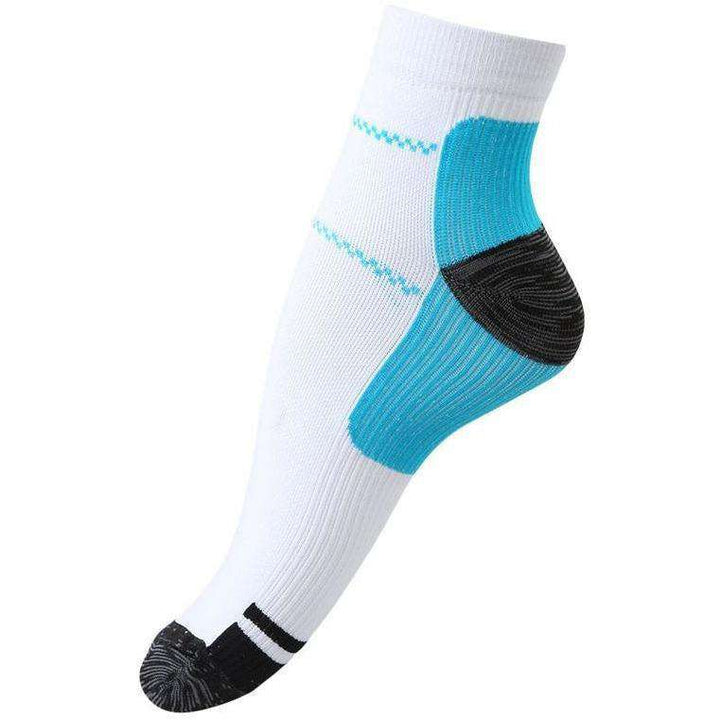 BAMSocks.com - Premium Luxury Socks Compression Socks Large | X-Large / 3 Pair / Blue BAM! Unisex Foot Compression Anti-Fatigue Socks