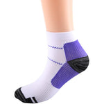 BAMSocks.com - Premium Luxury Socks Compression Socks Small | Medium / 1 Pair / Purple BAM! Unisex Foot Compression Anti-Fatigue Socks