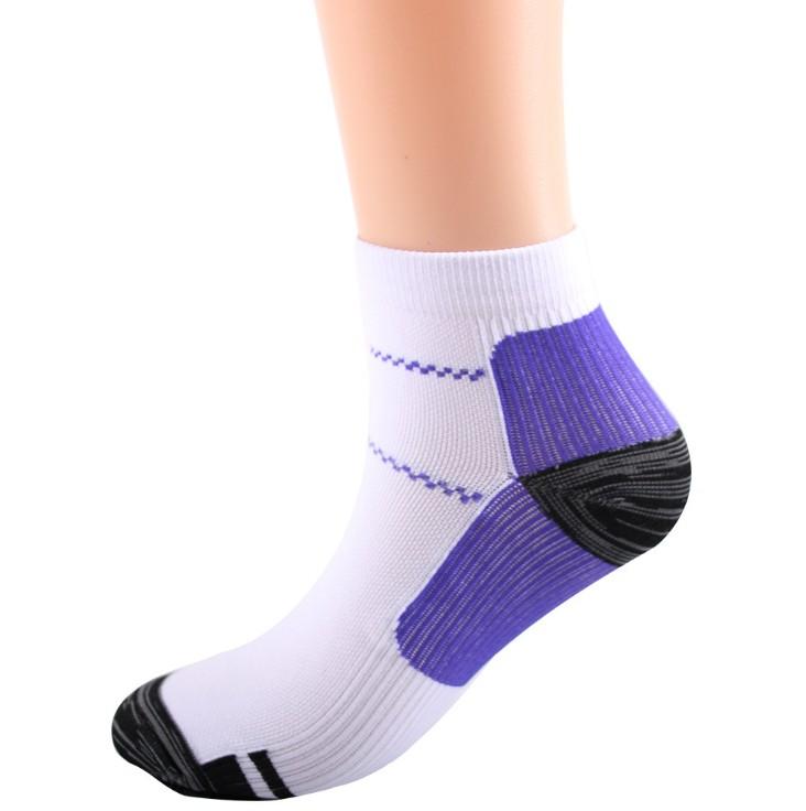 BAMSocks.com - Premium Luxury Socks Compression Socks Small | Medium / 1 Pair / Purple BAM! Unisex Foot Compression Anti-Fatigue Socks