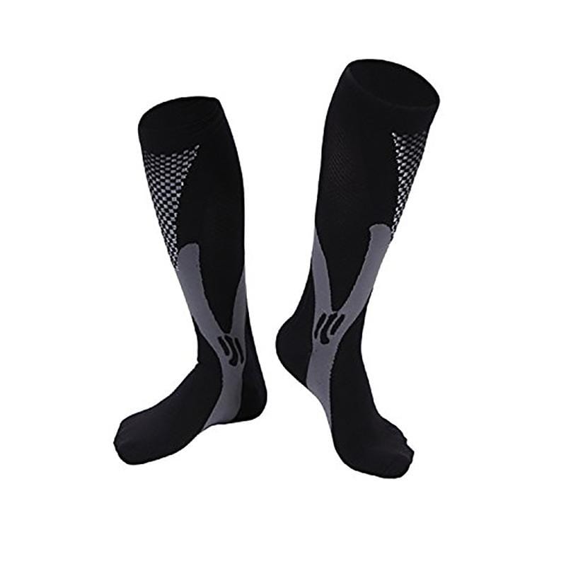 BAMSocks.com - Premium Luxury Socks Compression Socks Small/Medium / Black Sock Perfect Max Comfort 3 Pack Compression Socks - 15-20mmHg