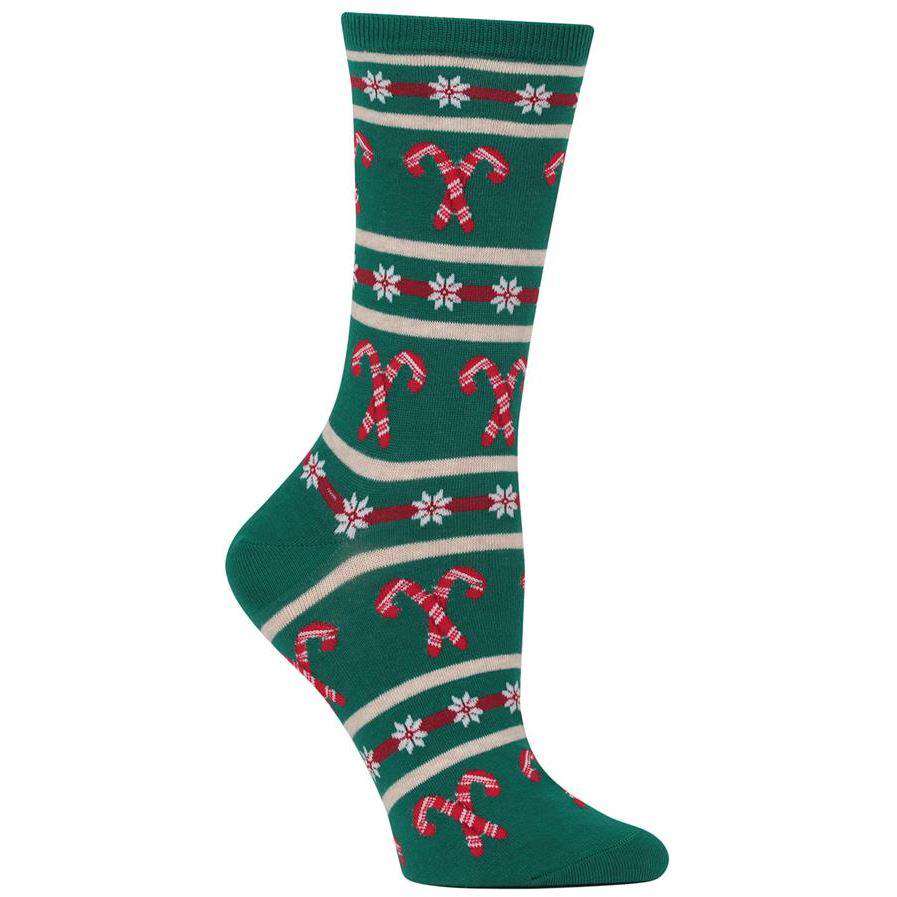 Hot Sox Holiday Socks Hot Sox Candy Cane Stripe Socks