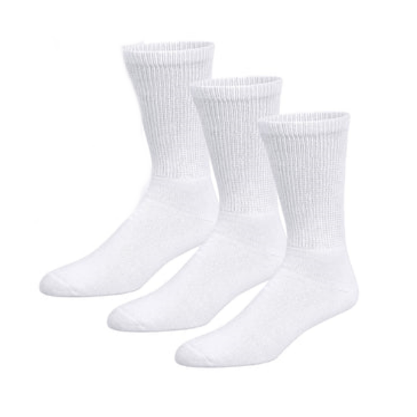 Sock Perfect Diabetic Socks Sock Perfect Crew Extra Stretch Diabetic Socks (3 Pair)
