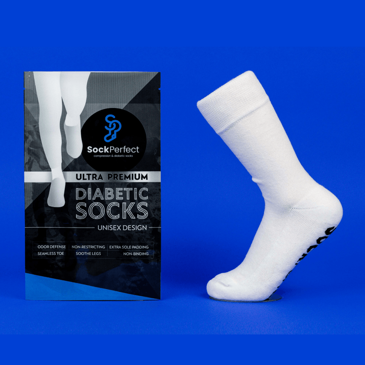 Sock Perfect Diabetic Socks Sock Perfect™ Ultra Premium Crew Diabetic Socks