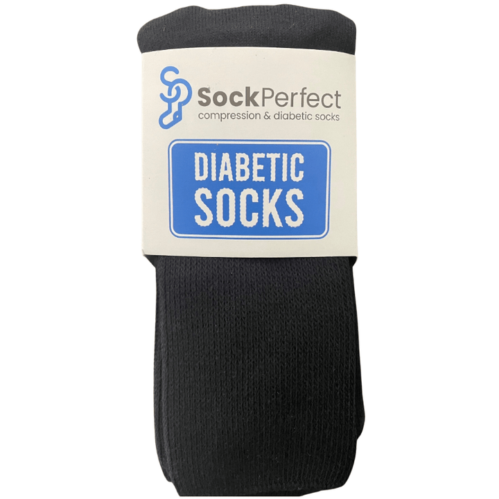 Sock Perfect Diabetic Triple Stretch Crew Socks (3 Pair)