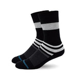 Sock Perfect ActiveLife Diabetic Crew Socks – Stylish Non-Binding Socks with Cushioning