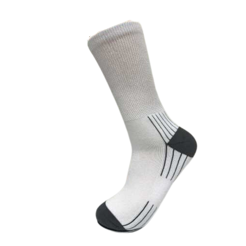 Sock Perfect ActiveLife Diabetic Crew Socks – Stylish Non-Binding Socks with Cushioning